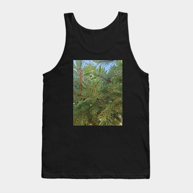 Pine Needles Tank Top by Kyarwon